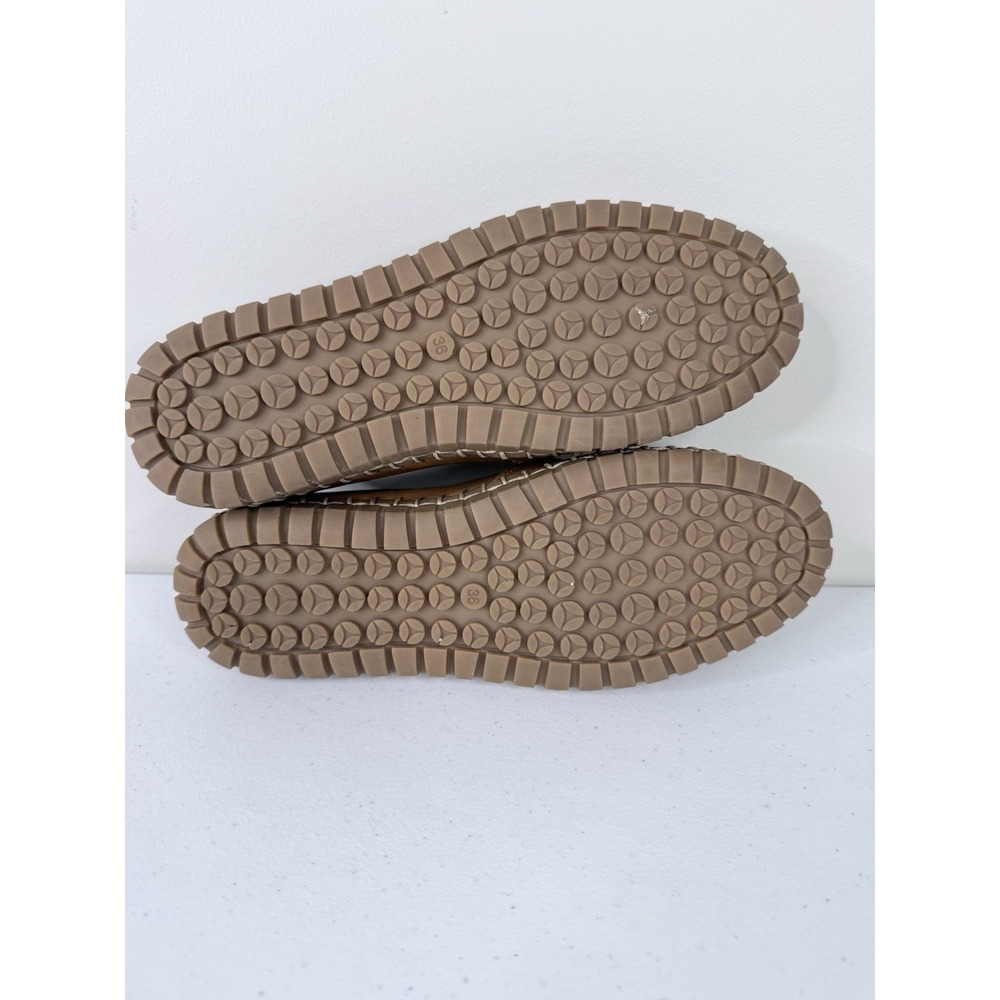 Miz Mooz Nyla Slip On Shoes Perforated Cut Outs Brown Woman's Size 36 US 5.5 - Picture 8 of 9